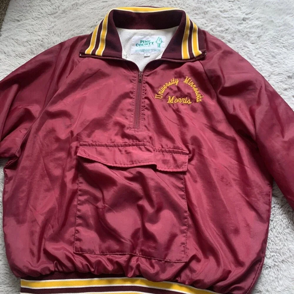 VTG University Of Minnesota Jacket Women’s Size L  Pine County - Picture 4 of 13